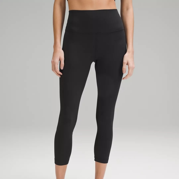 Lululemon Align HR Crop 23" Tights Size 4 LW6BGJS black - Picture 6 of 6